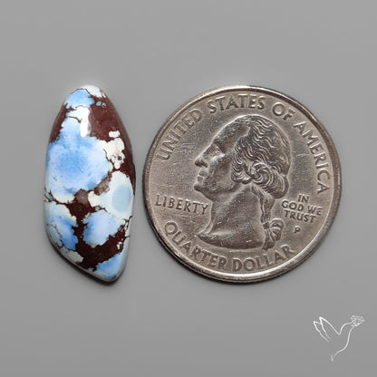 Golden Hill Turquoise Cabochon Rare