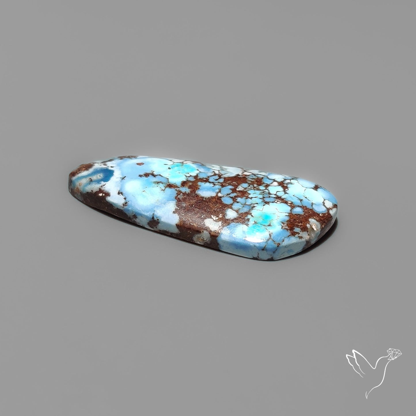 Golden Hill Turquoise Cabochon Rare