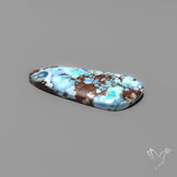 Golden Hill Turquoise Cabochon Rare