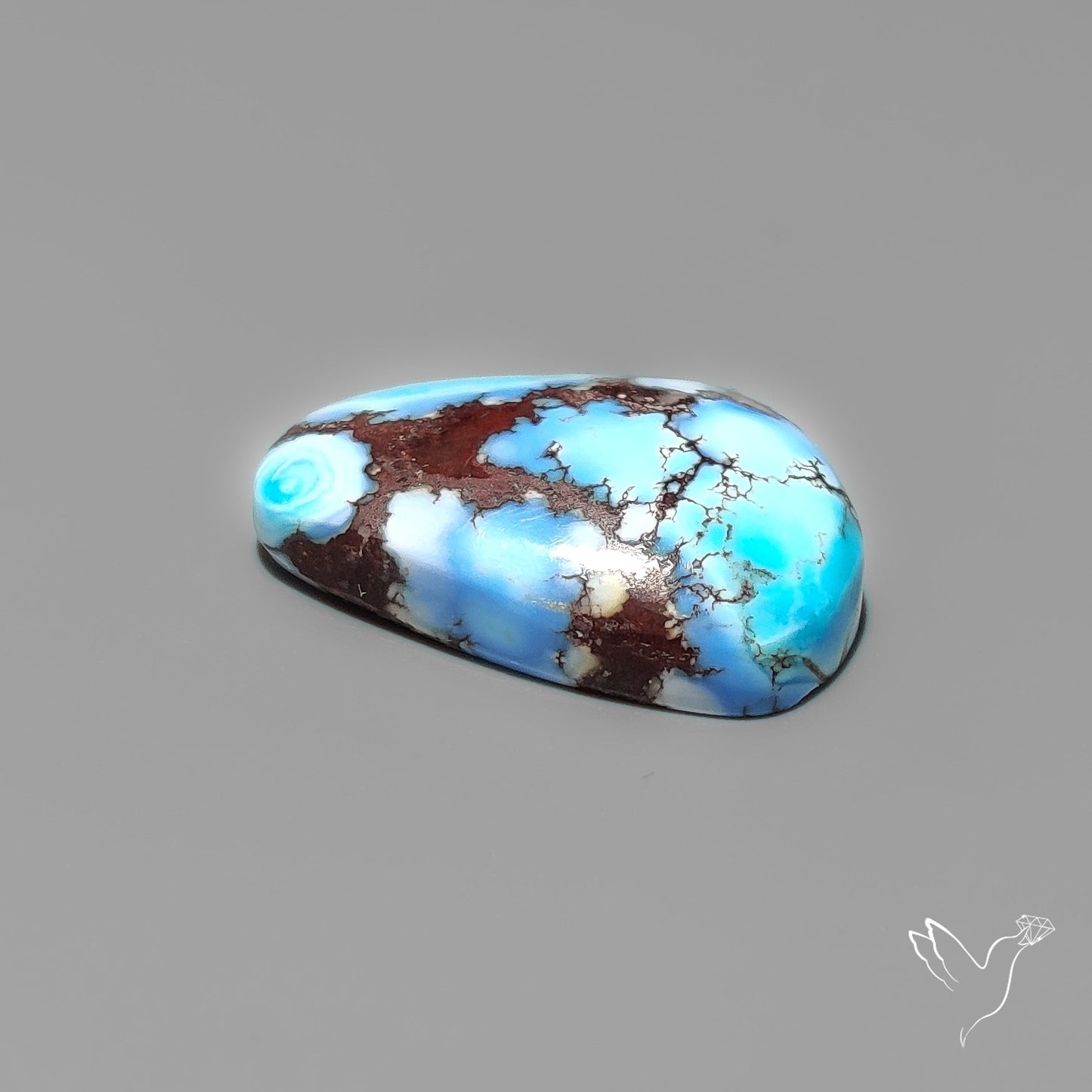 Golden Hill Turquoise Cabochon Rare