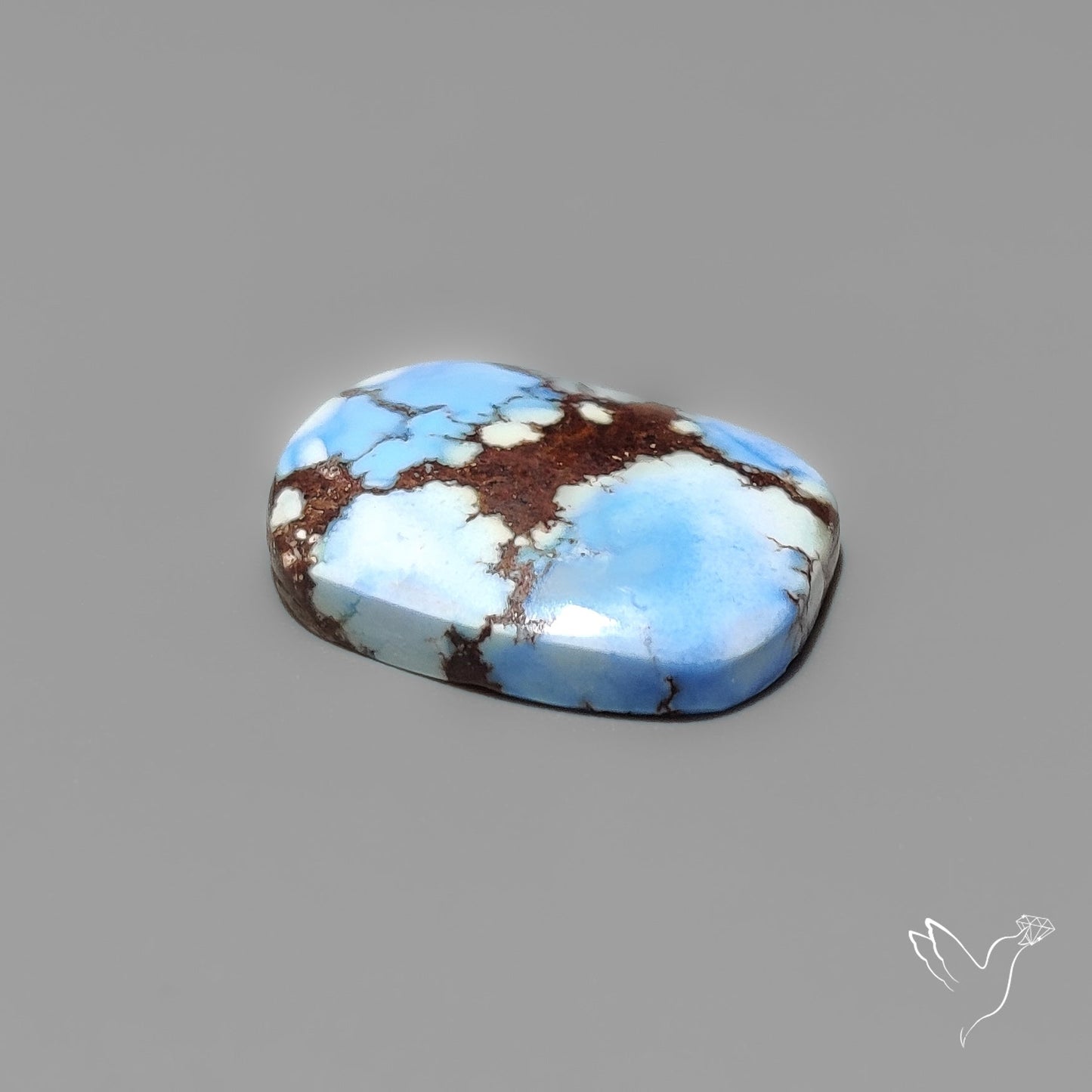 Golden Hill Turquoise Cabochon Rare