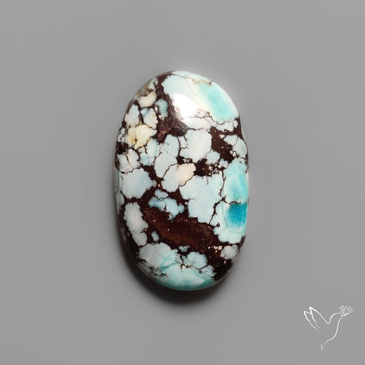Golden Hill Turquoise Cabochon Rare