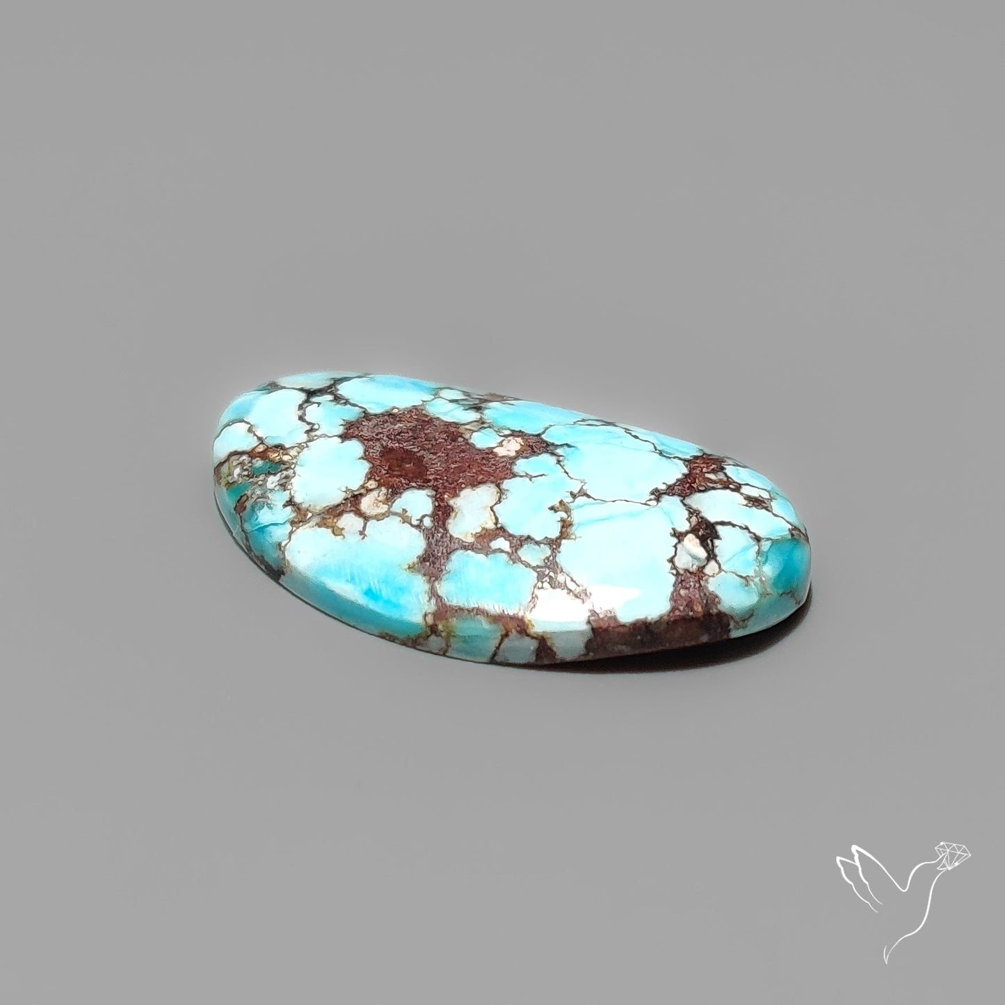 Golden Hill Turquoise Cabochon Rare