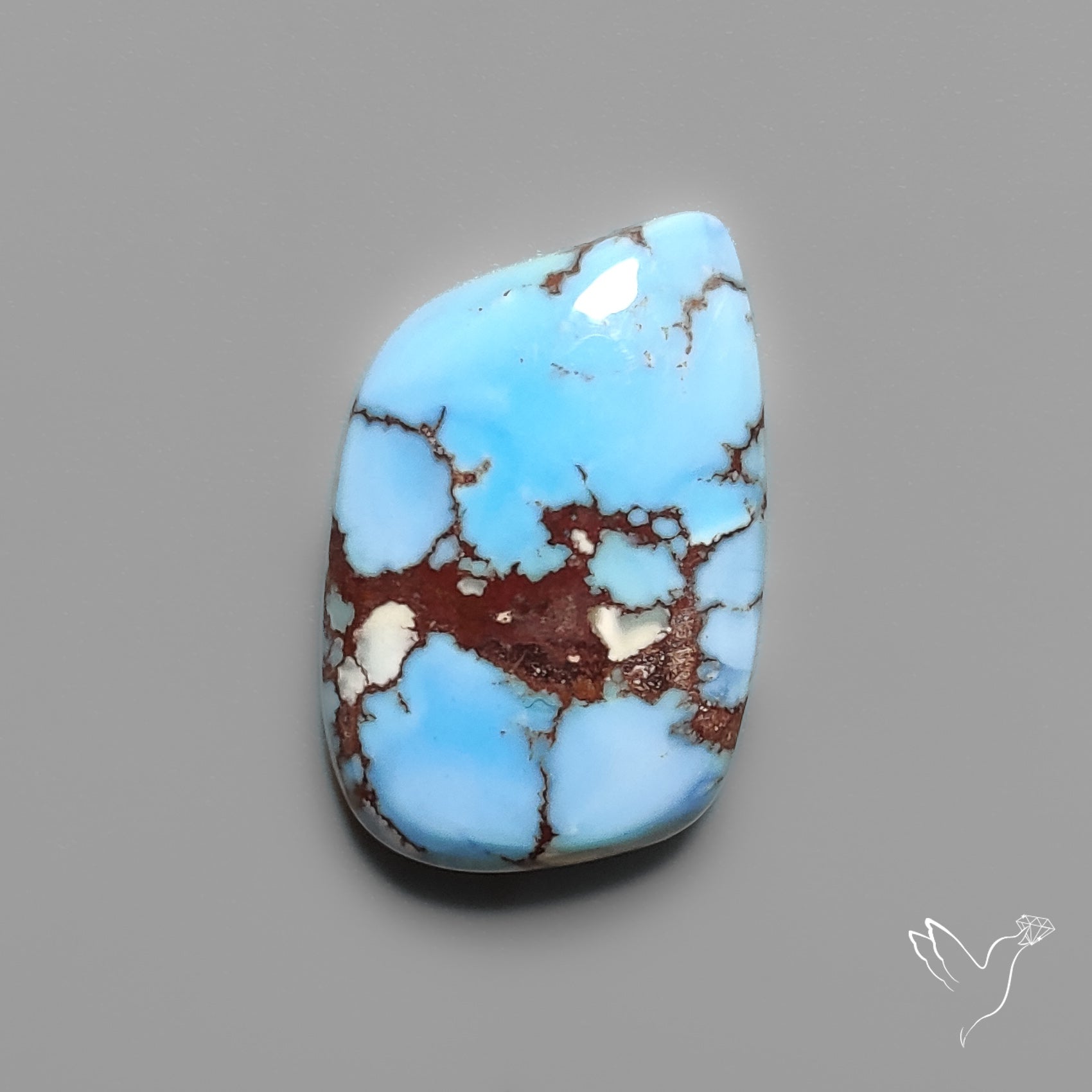 Golden Hill Turquoise Cabochon Rare