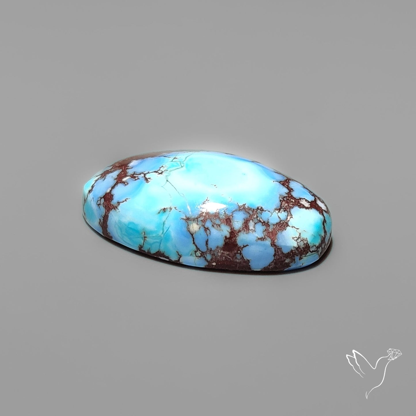 Golden Hill Turquoise Cabochon Rare