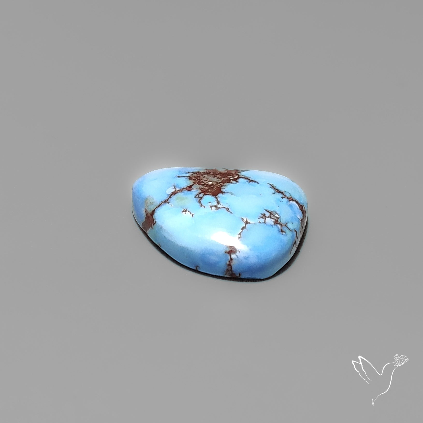 Golden Hill Turquoise Cabochon Rare