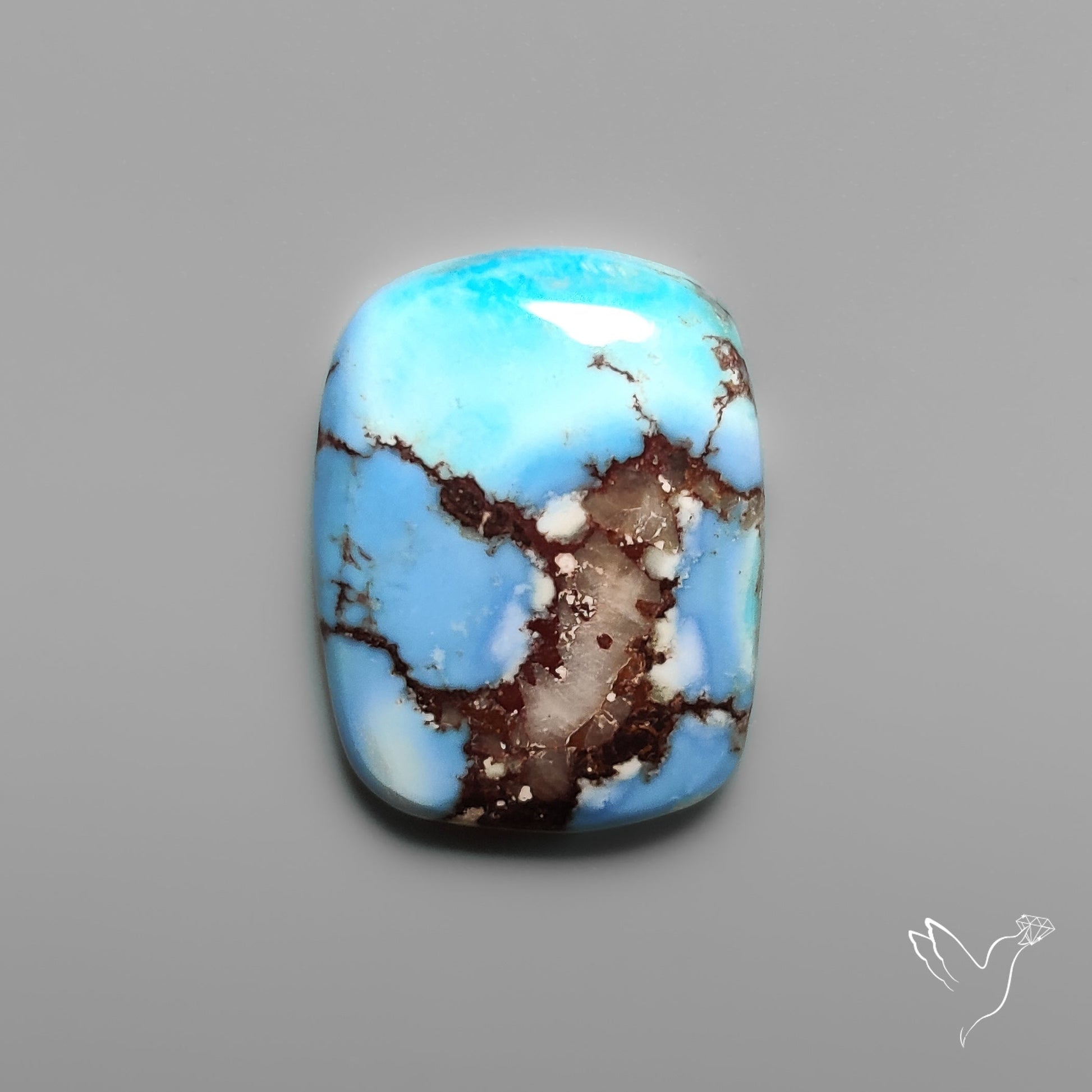 Golden Hill Turquoise Cabochon Rare