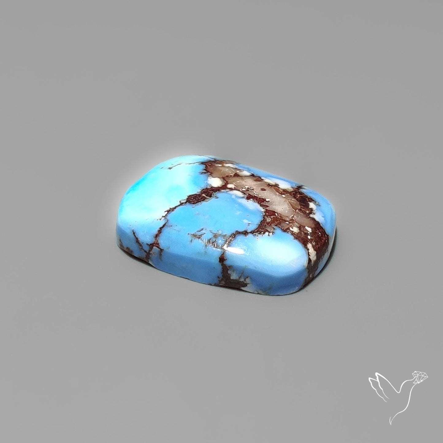 Golden Hill Turquoise Cabochon Rare