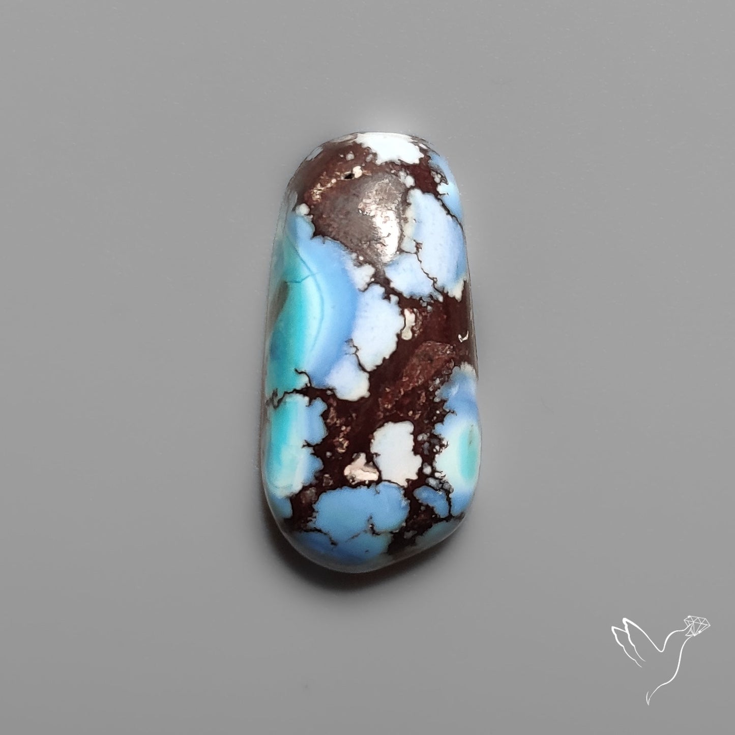 Golden Hill Turquoise Cabochon Rare