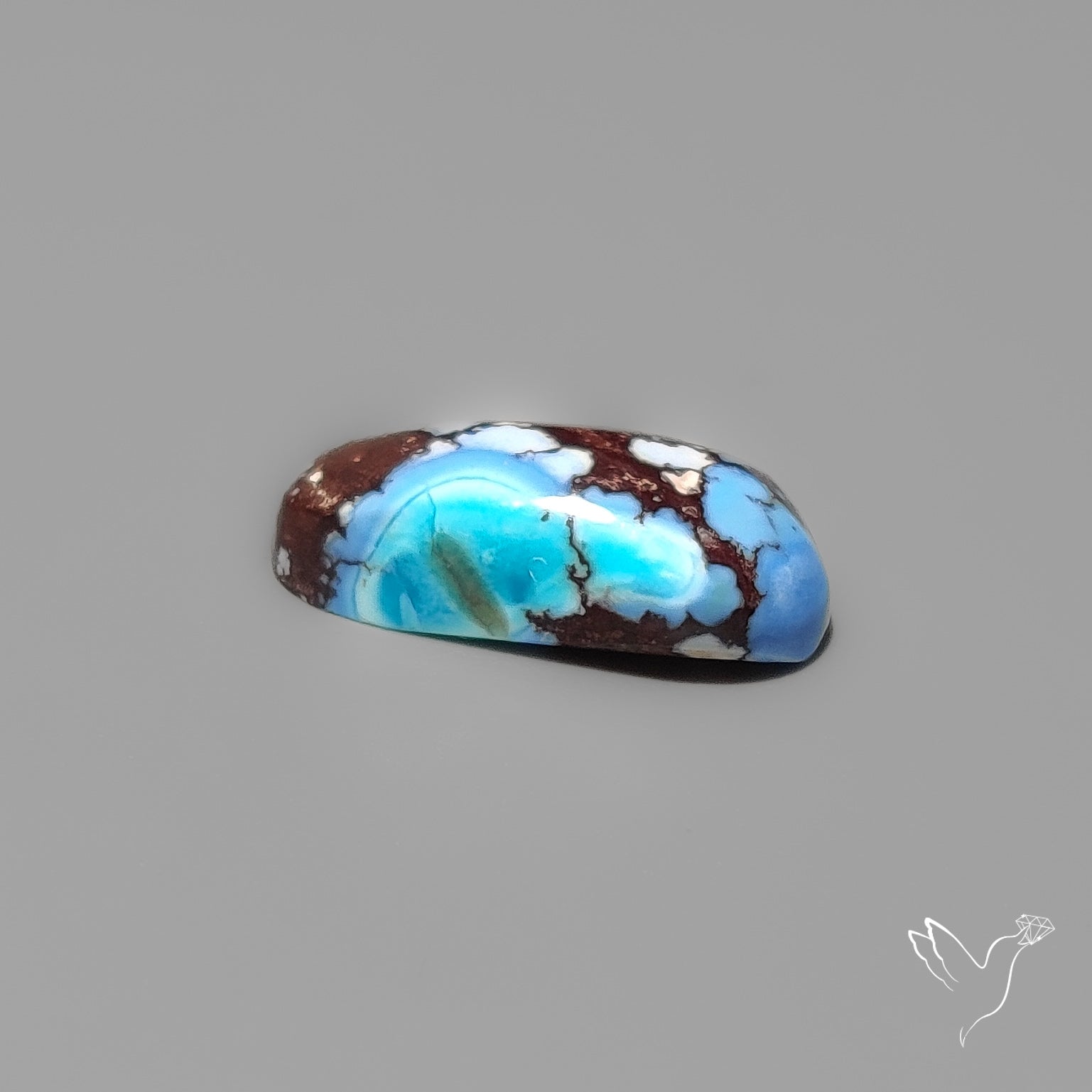 Golden Hill Turquoise Cabochon Rare