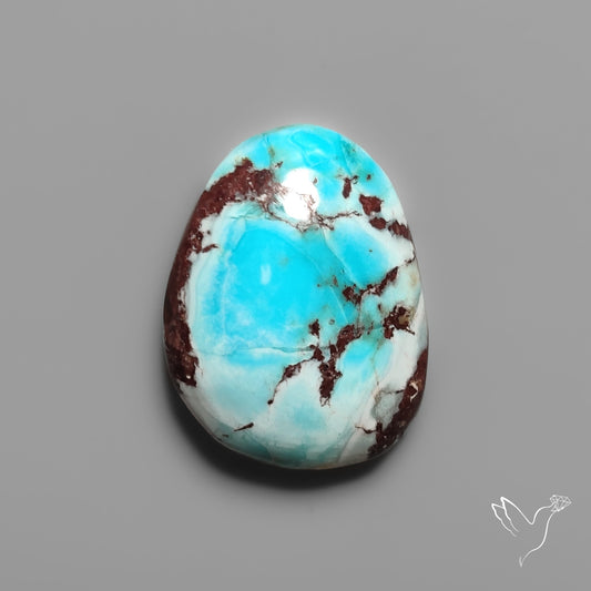 Golden Hill Turquoise Cabochon Rare