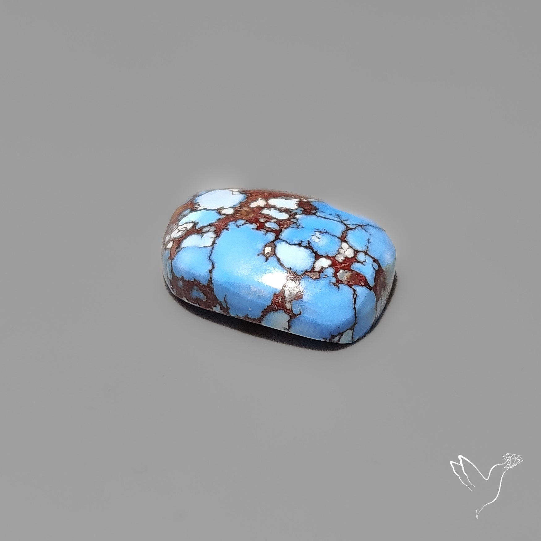 Golden Hill Turquoise Cabochon Rare