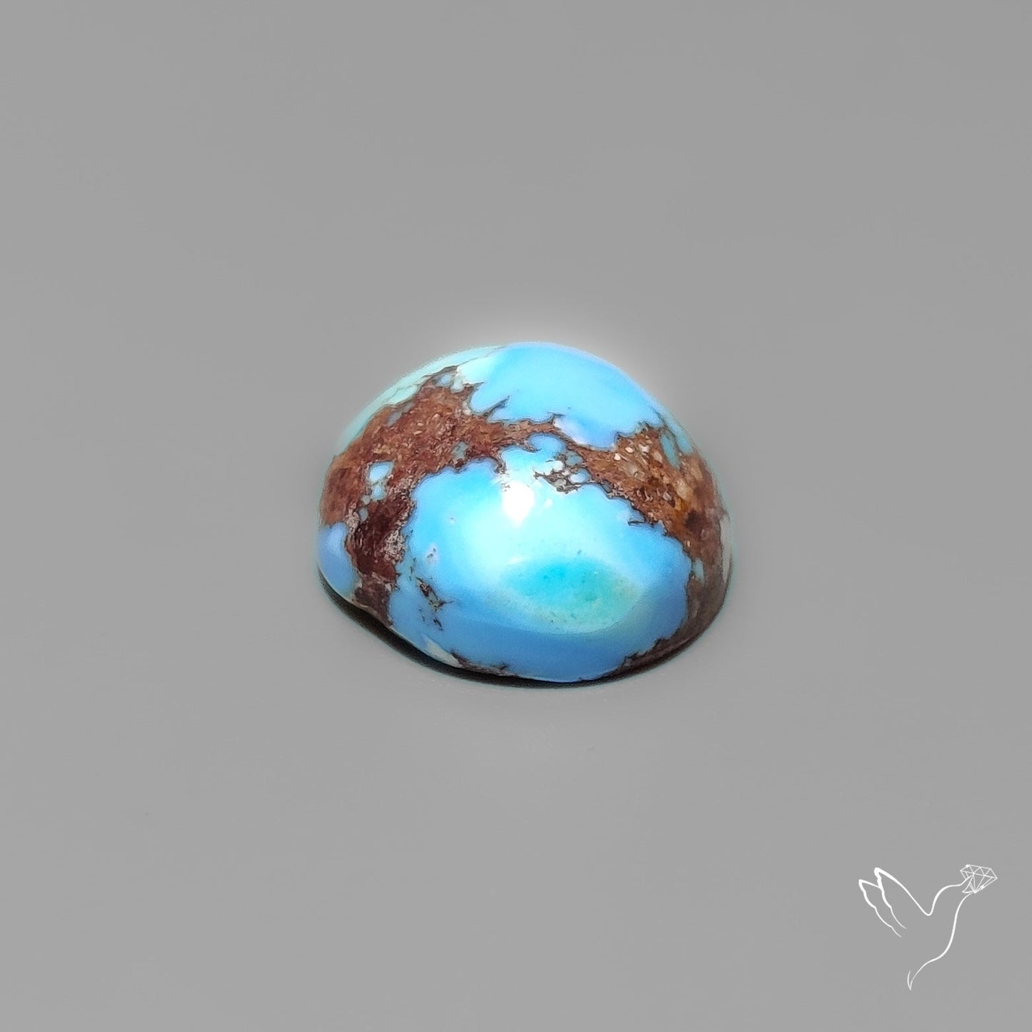 Golden Hill Turquoise Cabochon Rare