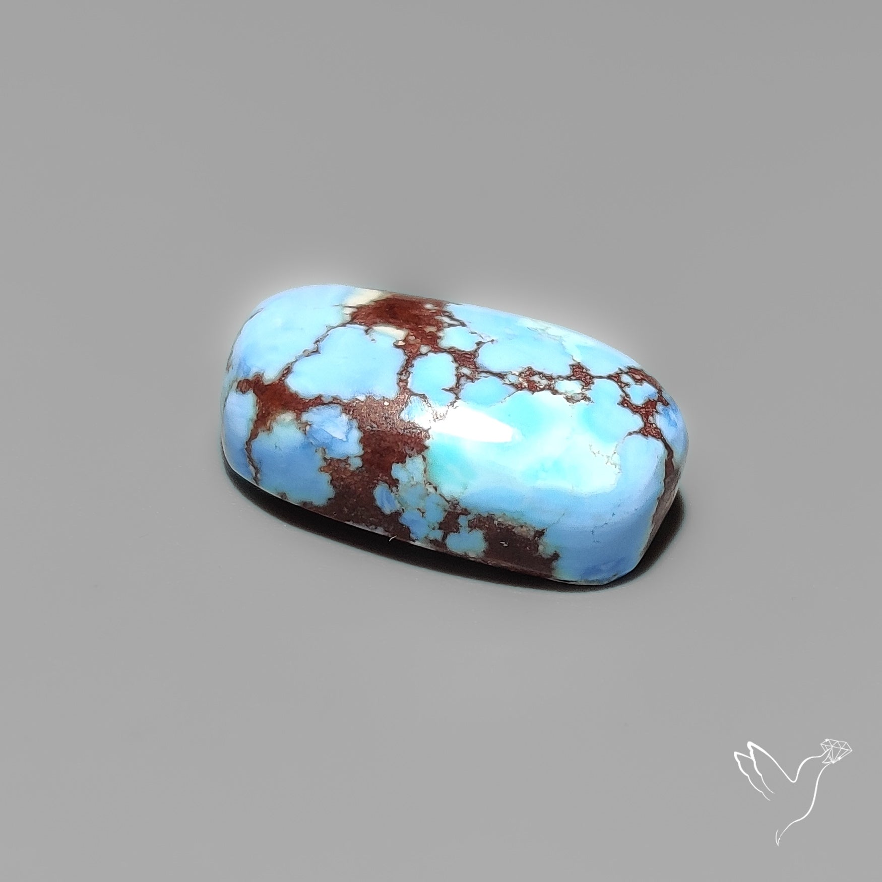 Golden Hill Turquoise Cabochon Rare