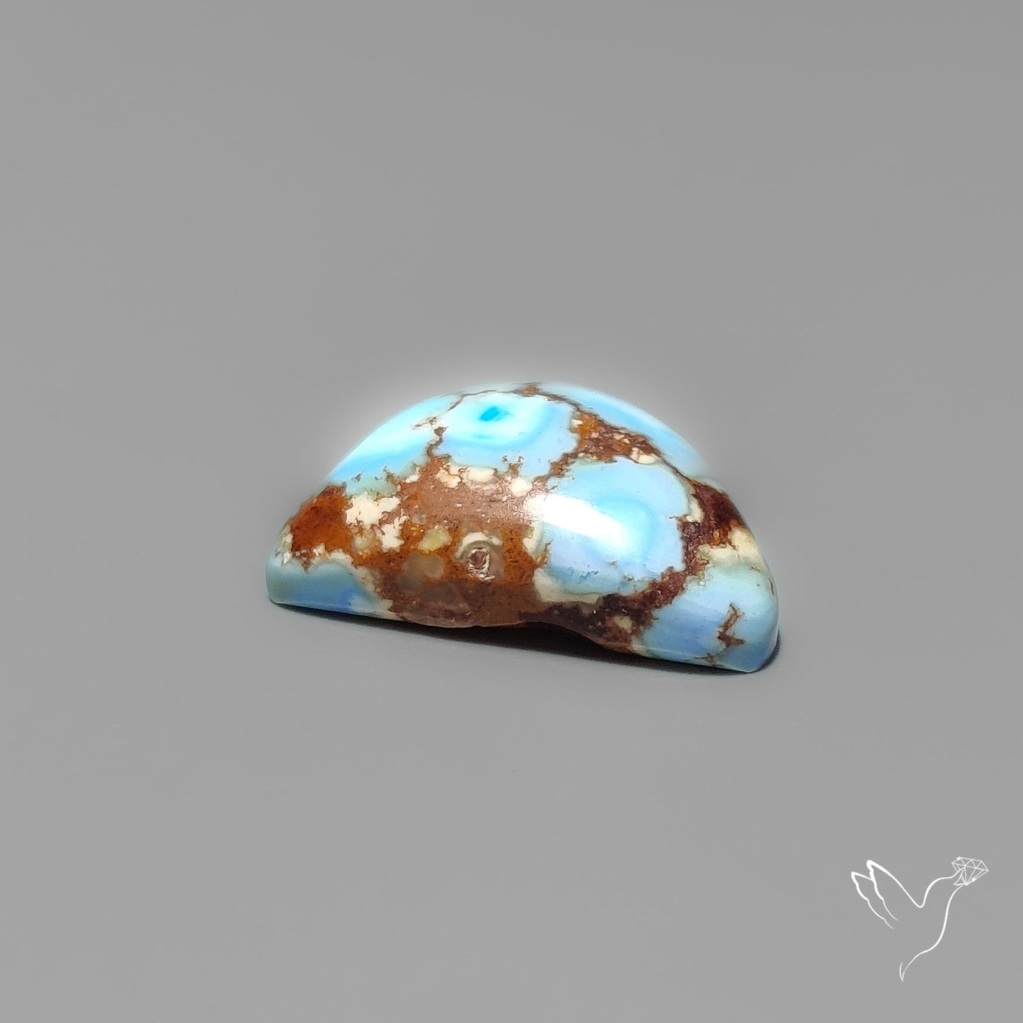 Golden Hill Turquoise Cabochon Rare