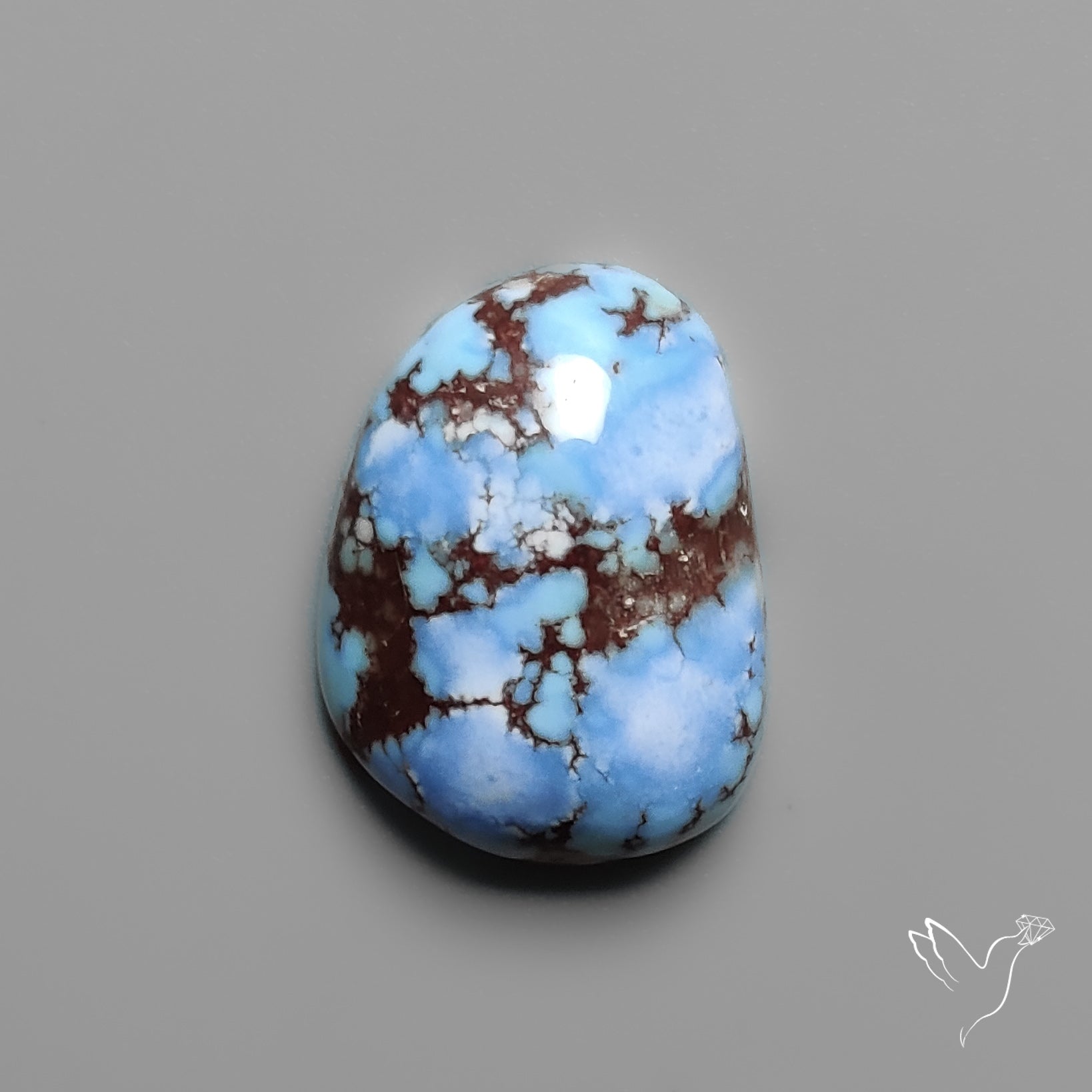 Golden Hill Turquoise Cabochon Rare
