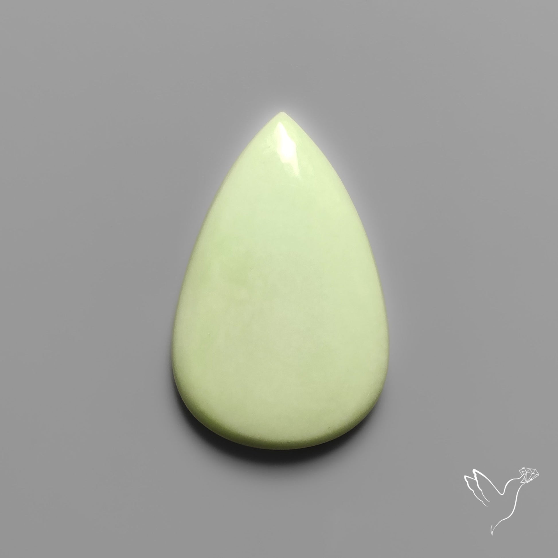 Lemon Chrysoprase Cabochon