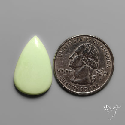 Lemon Chrysoprase Cabochon