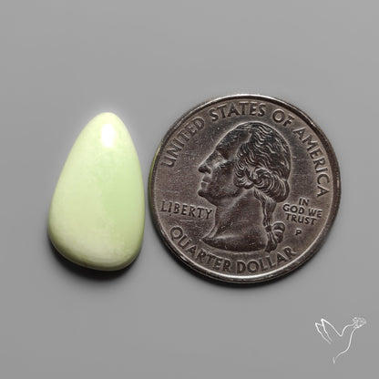 Lemon Chrysoprase Cabochon