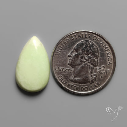 Lemon Chrysoprase Cabochon