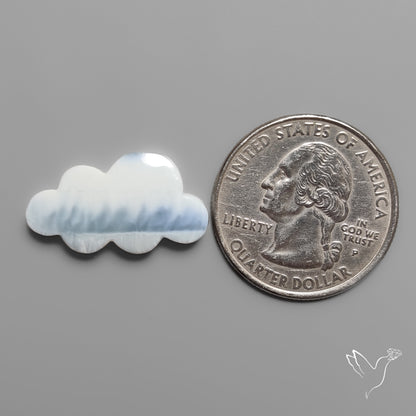 Owyhee Blue Opal Cloud Carving