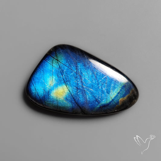Deep Blue Spectrolite Cabochon