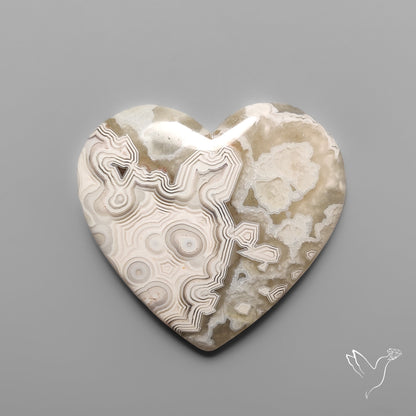 Crazylace Agate Heart