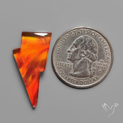 Aurora Opal Lightning Bolt Carving Doublet