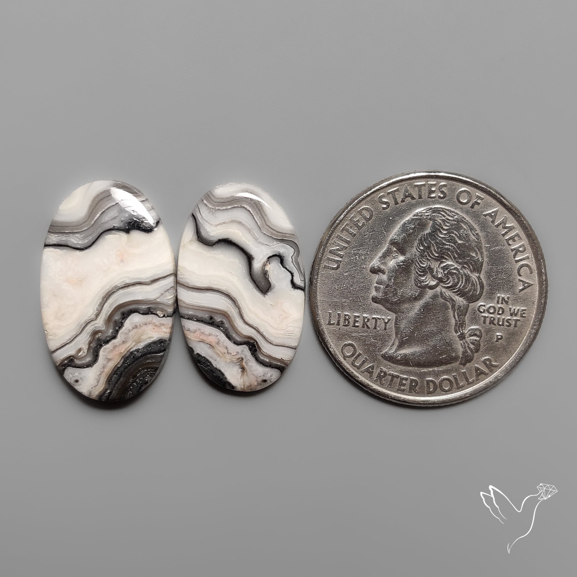 Phantom Calcites Pair