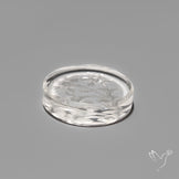 Himalayan Quartz Intaglio Reverse Flower Carving