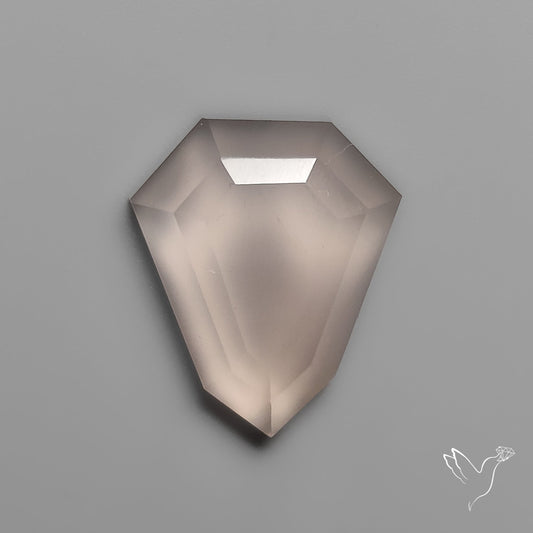 Step Cut Rose Quartz