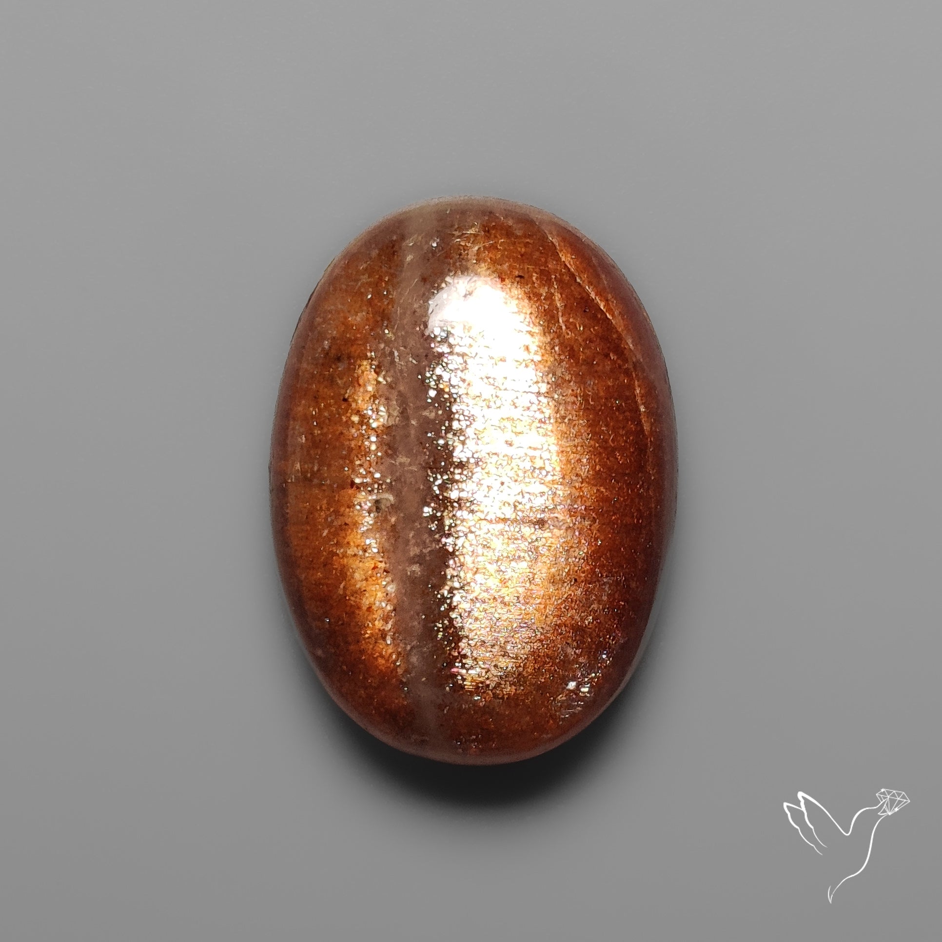 Purple Haze Sunstone Cabochon