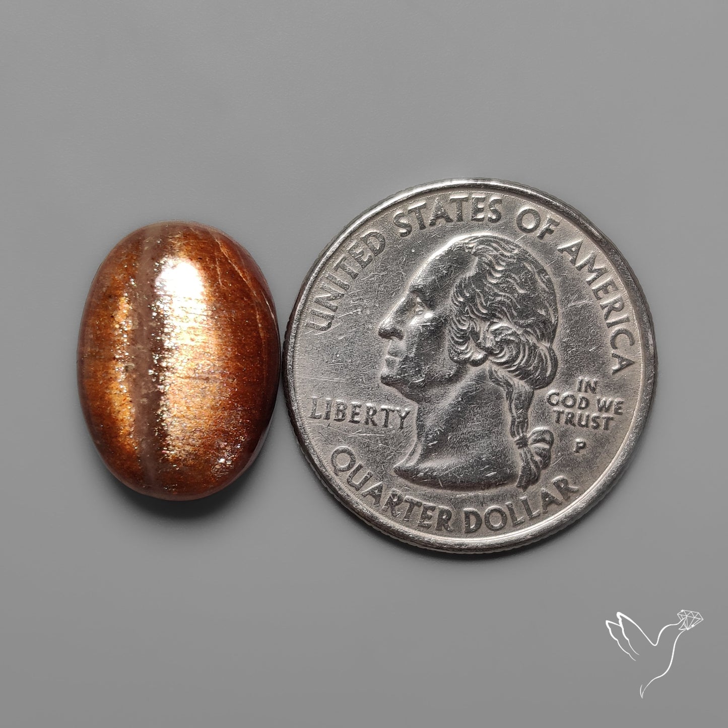 Purple Haze Sunstone Cabochon