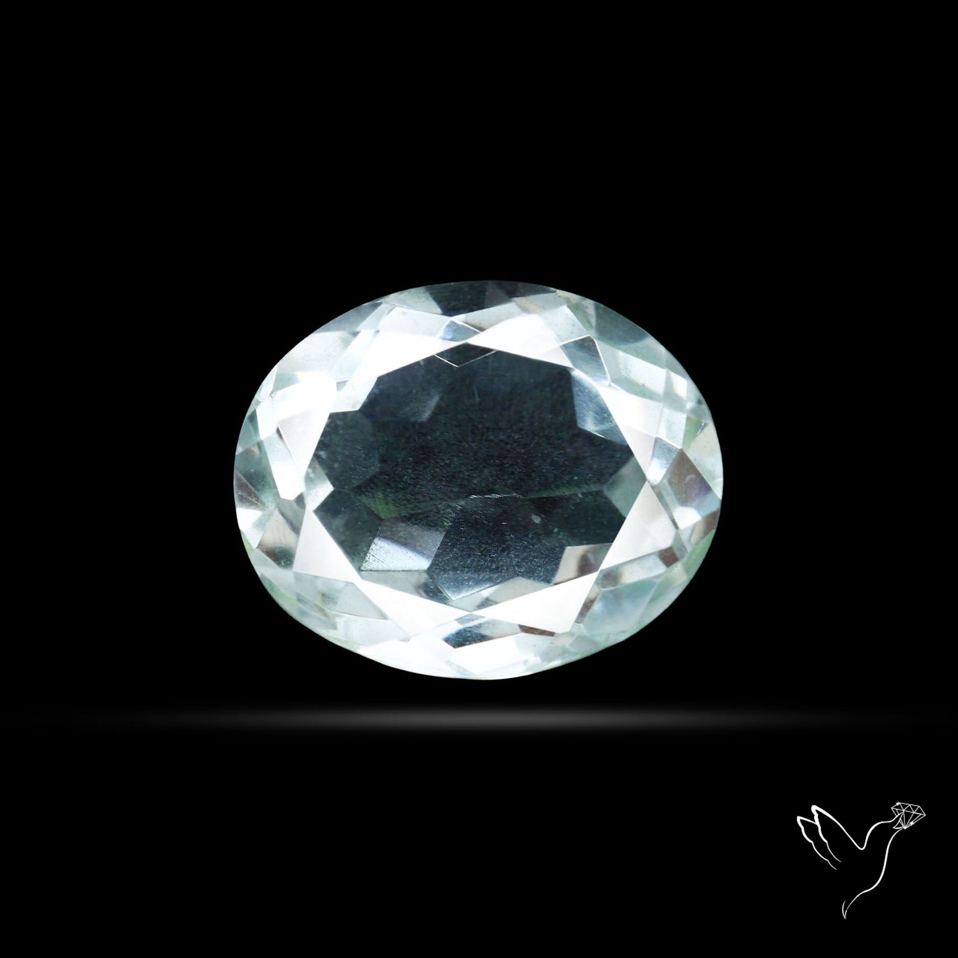 Faceted Himalayan Clear Quartz