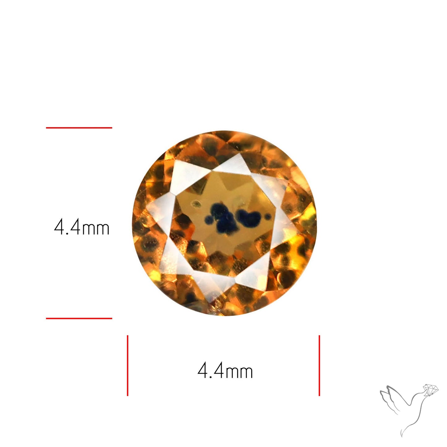 Songea Sapphire Faceted Small Fine Gemstone