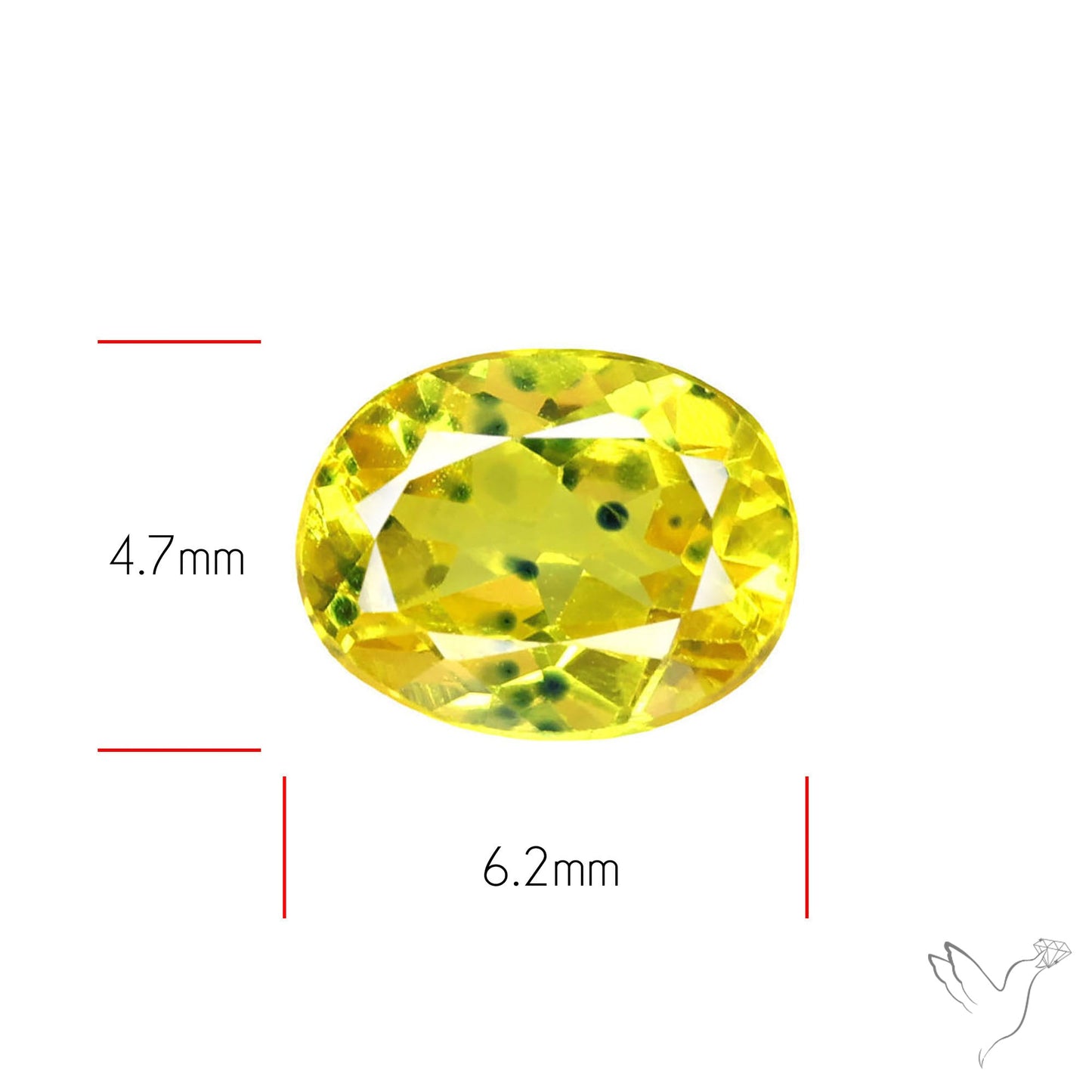 Songea Sapphire Faceted Small Fine Gemstone