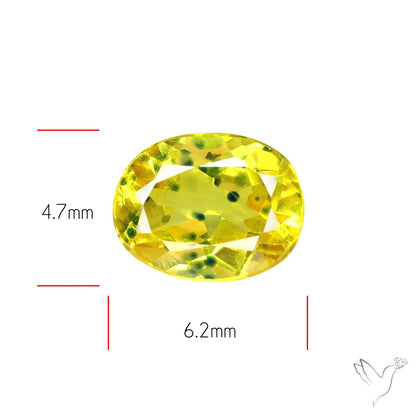 Songea Sapphire Faceted Small Fine Gemstone