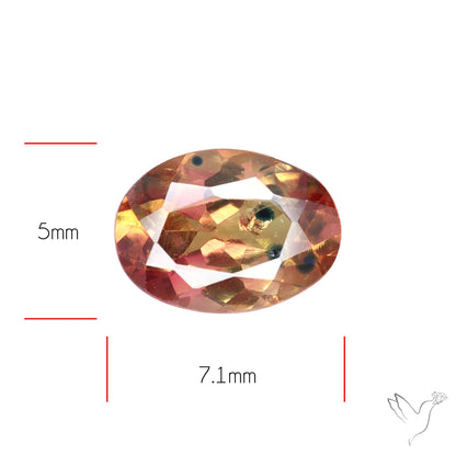 Songea Sapphire Faceted Small Fine Gemstone