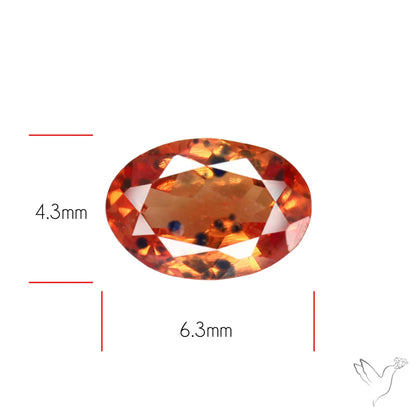 Songea Sapphire Faceted Small Fine Gemstone