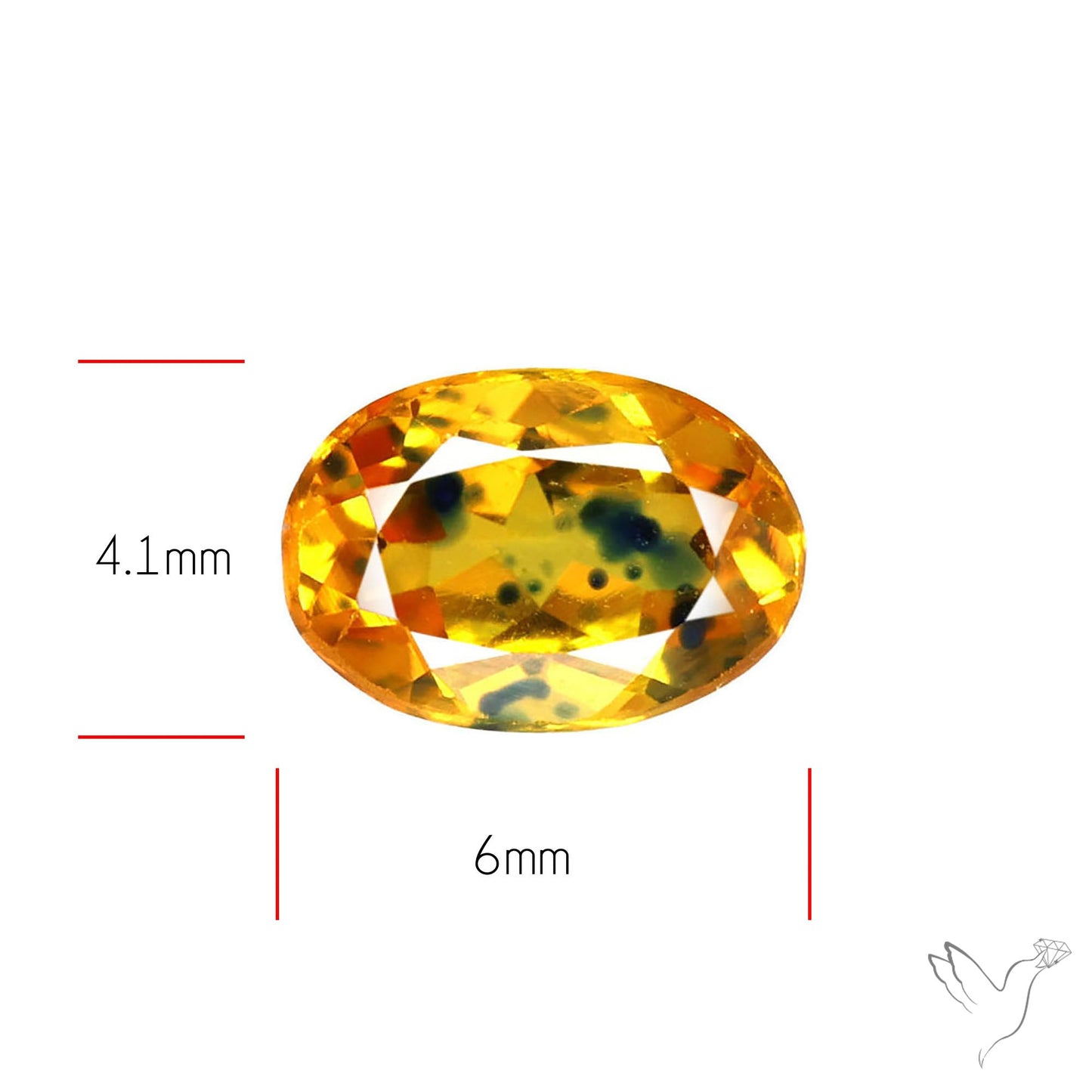 Songea Sapphire Faceted Small Fine Gemstone