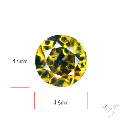 Songea Sapphire Faceted Small Fine Gemstone