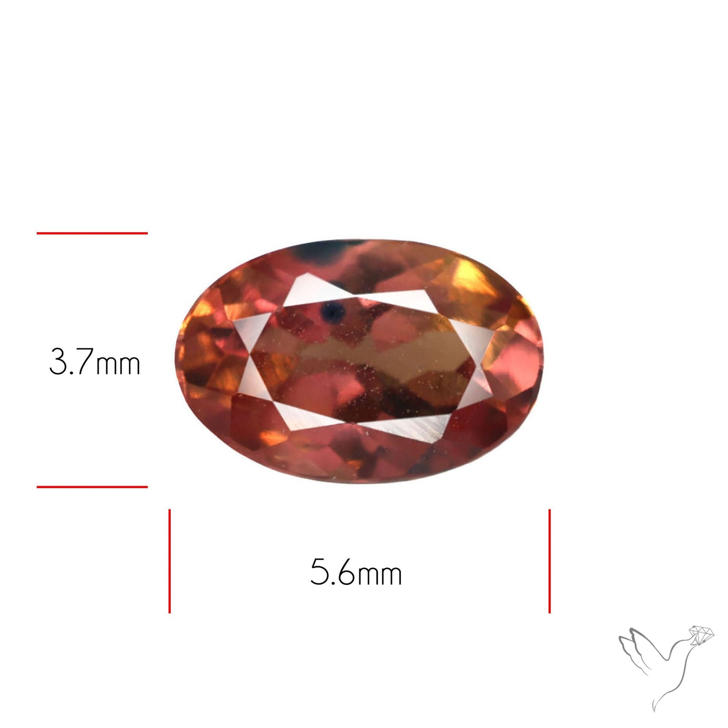 Songea Sapphire Faceted Small Fine Gemstone