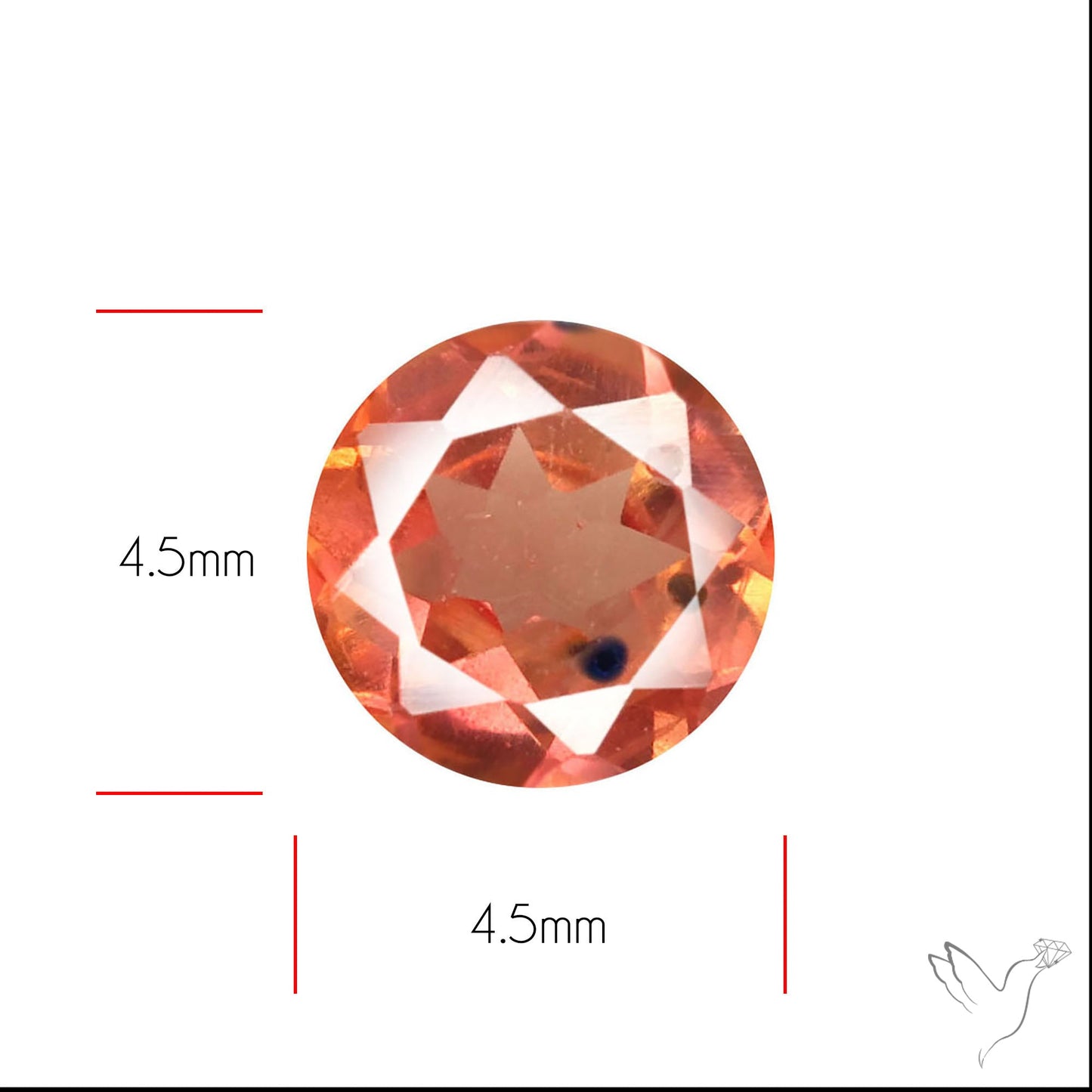 Songea Sapphire Faceted Small Fine Gemstone