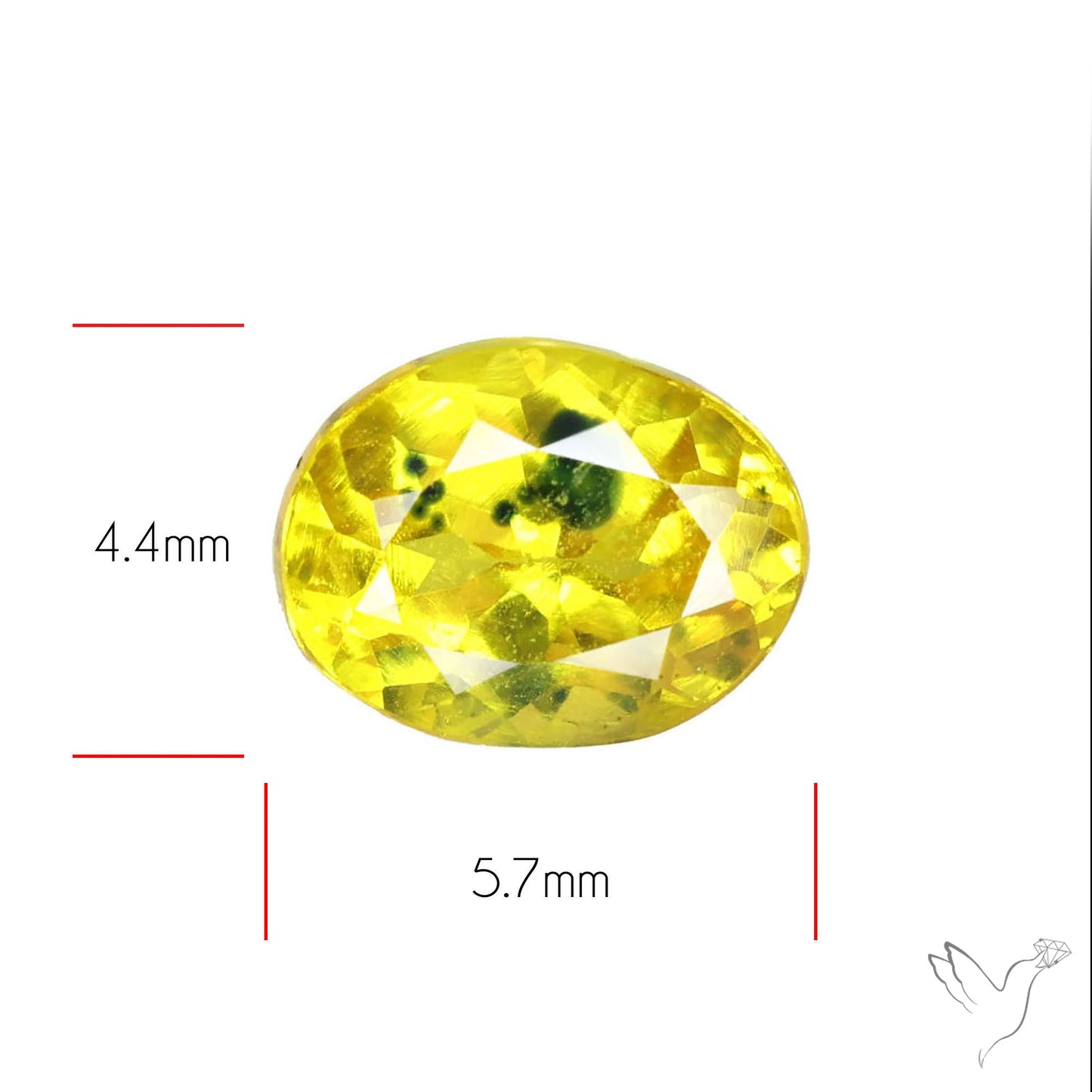 Songea Sapphire Faceted Small Fine Gemstone