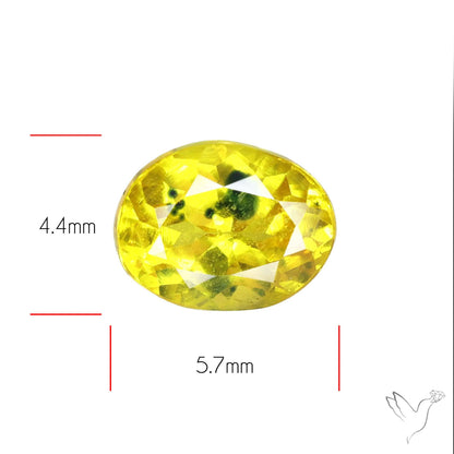 Songea Sapphire Faceted Small Fine Gemstone