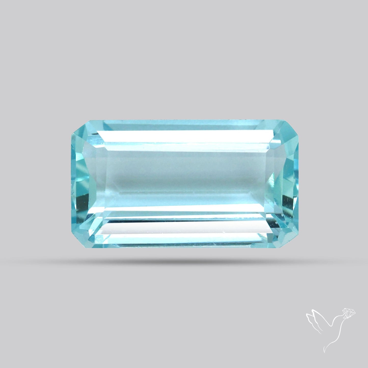 High Grade Aquamarine Faceted Fine Gemstone