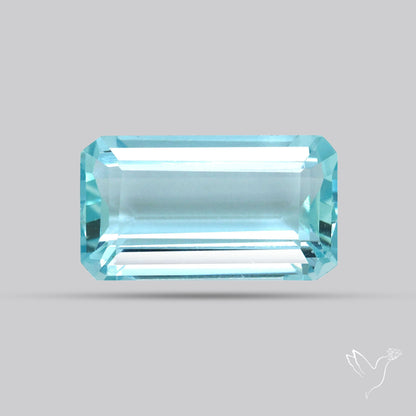 High Grade Aquamarine Faceted Fine Gemstone
