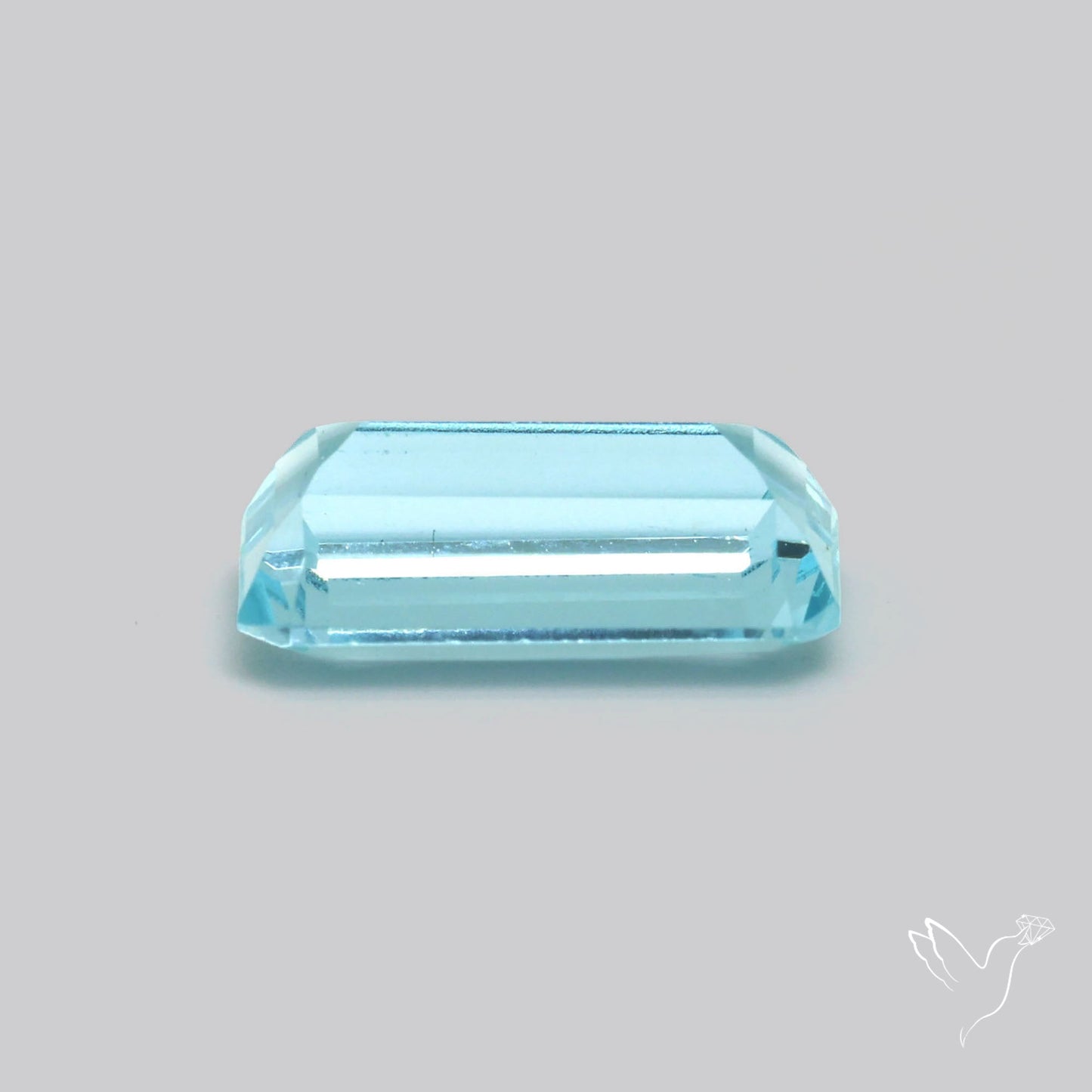 High Grade Aquamarine Faceted Fine Gemstone