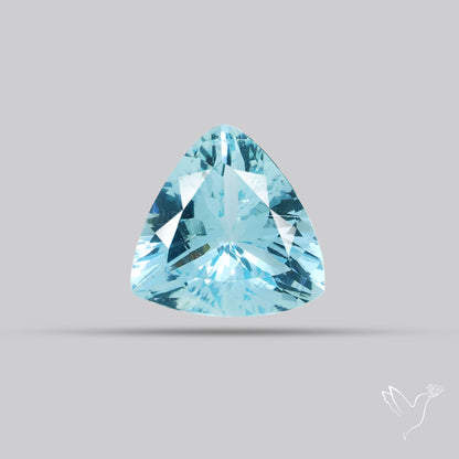 High Grade Aquamarine Faceted Fine Gemstone