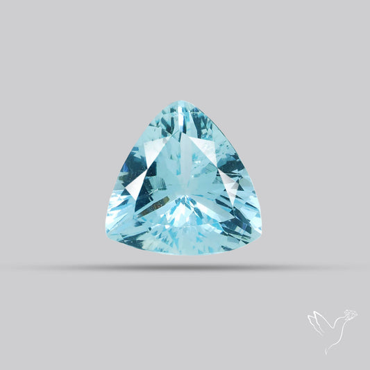 High Grade Aquamarine Faceted Fine Gemstone